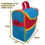Lancheira Color Block 4,5L - 22x10x20,5 - Imagem 3