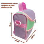Lancheira Color Block 4,5L - 22x10x20,5 - Imagem 6