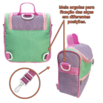 Lancheira Color Block 4,5L - 22x10x20,5 - Imagem 4