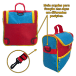 Lancheira Color Block 4,5L - 22x10x20,5 - Imagem 5